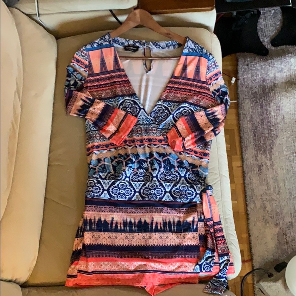 Bebe Wrap Skort dress